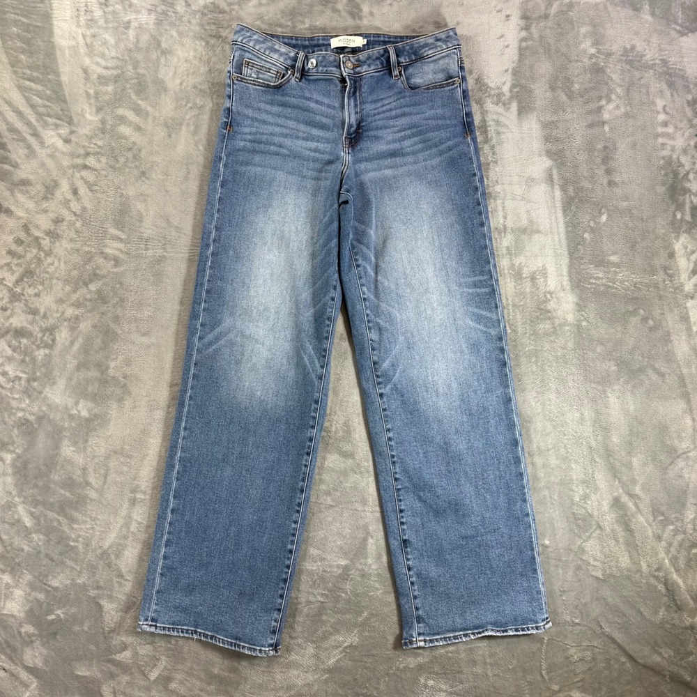 Hidden Blake Mid Rise Dad Jeans Womens Size 31 Medium Wash Blue